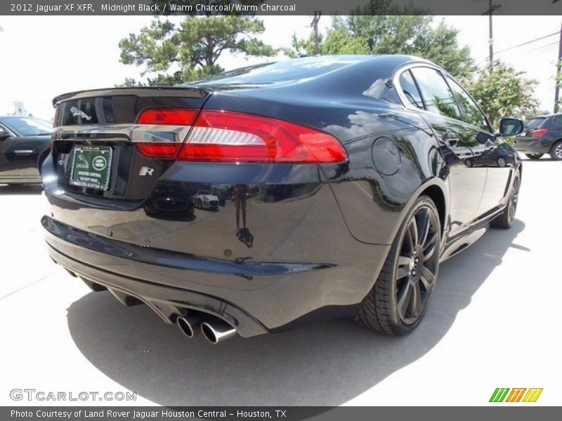 Midnight Black / Warm Charcoal/Warm Charcoal 2012 Jaguar XF XFR