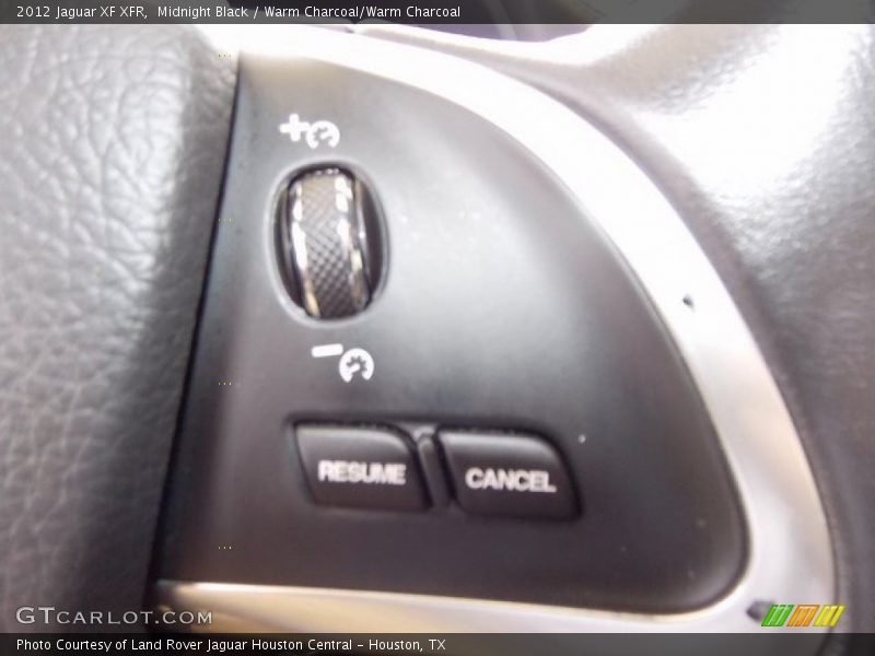 Midnight Black / Warm Charcoal/Warm Charcoal 2012 Jaguar XF XFR