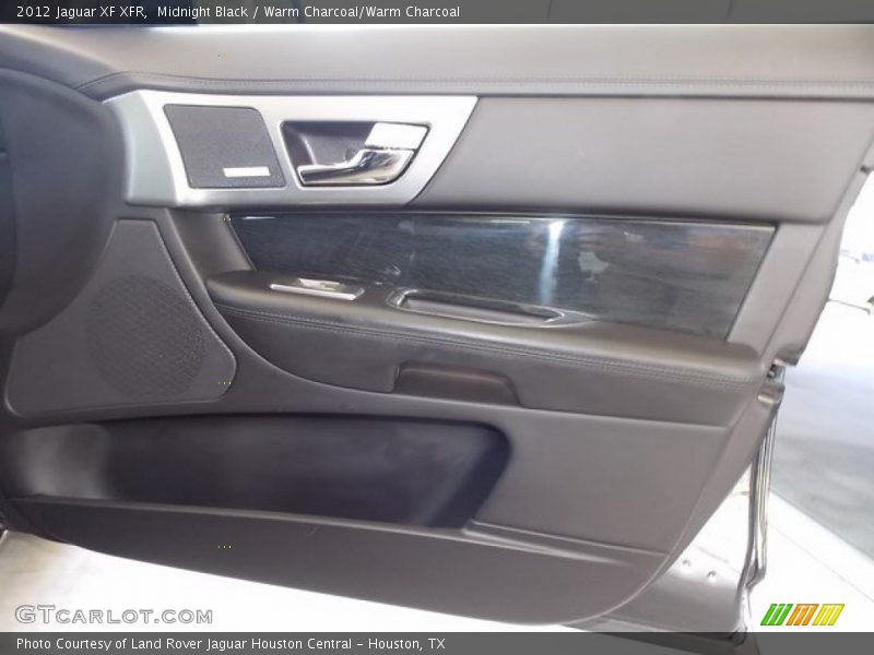 Midnight Black / Warm Charcoal/Warm Charcoal 2012 Jaguar XF XFR