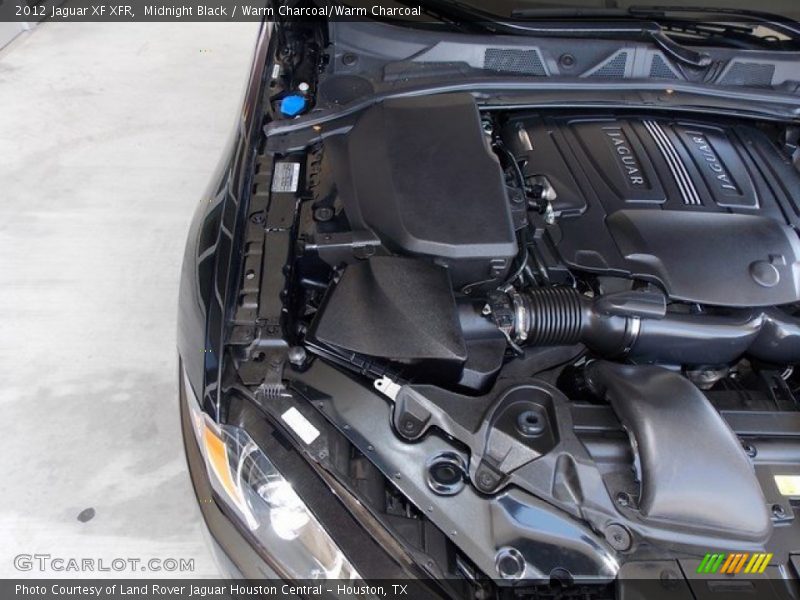 Midnight Black / Warm Charcoal/Warm Charcoal 2012 Jaguar XF XFR