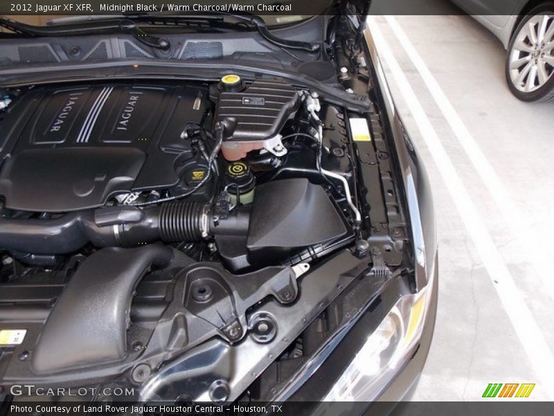 Midnight Black / Warm Charcoal/Warm Charcoal 2012 Jaguar XF XFR