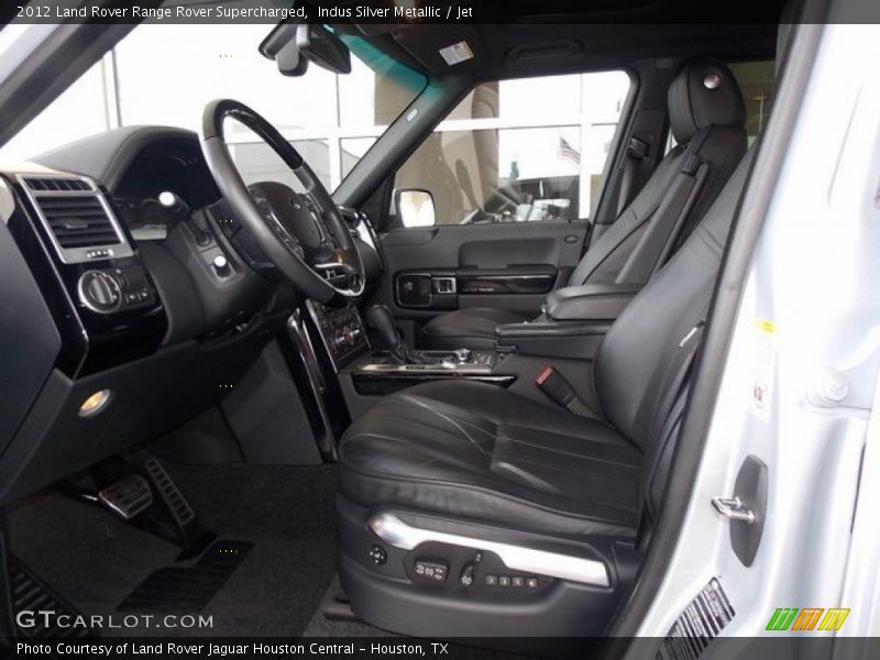 Indus Silver Metallic / Jet 2012 Land Rover Range Rover Supercharged