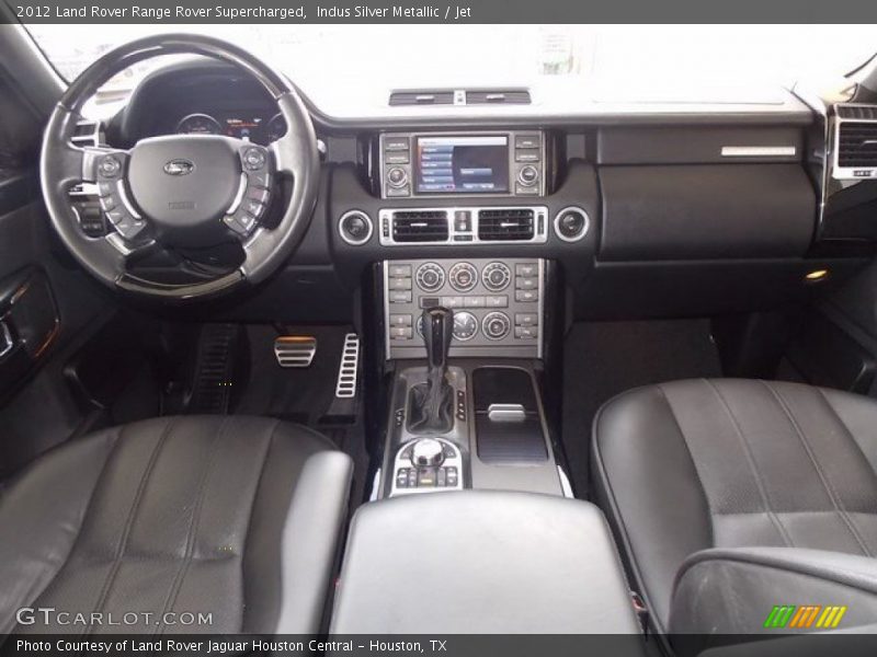 Indus Silver Metallic / Jet 2012 Land Rover Range Rover Supercharged