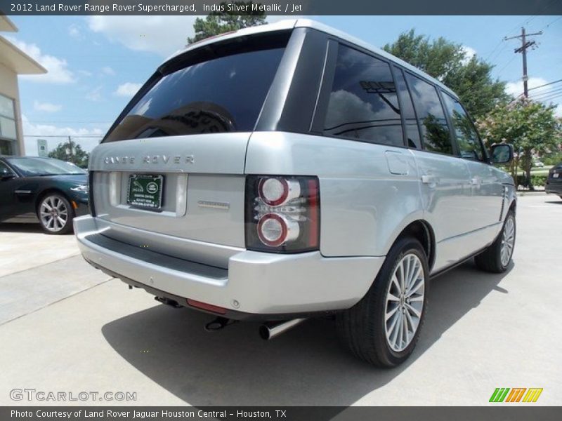 Indus Silver Metallic / Jet 2012 Land Rover Range Rover Supercharged