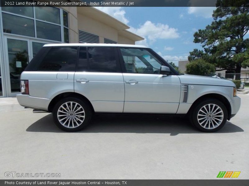 Indus Silver Metallic / Jet 2012 Land Rover Range Rover Supercharged