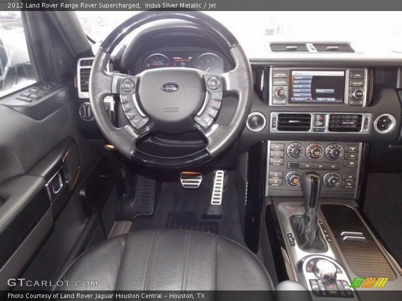 Indus Silver Metallic / Jet 2012 Land Rover Range Rover Supercharged