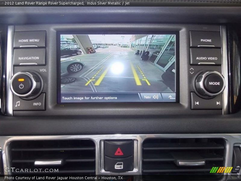 Indus Silver Metallic / Jet 2012 Land Rover Range Rover Supercharged