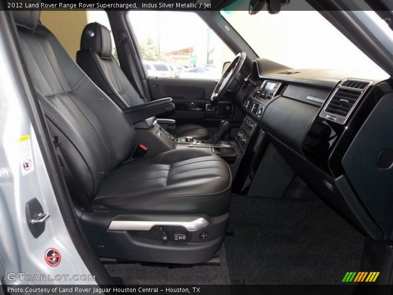 Indus Silver Metallic / Jet 2012 Land Rover Range Rover Supercharged