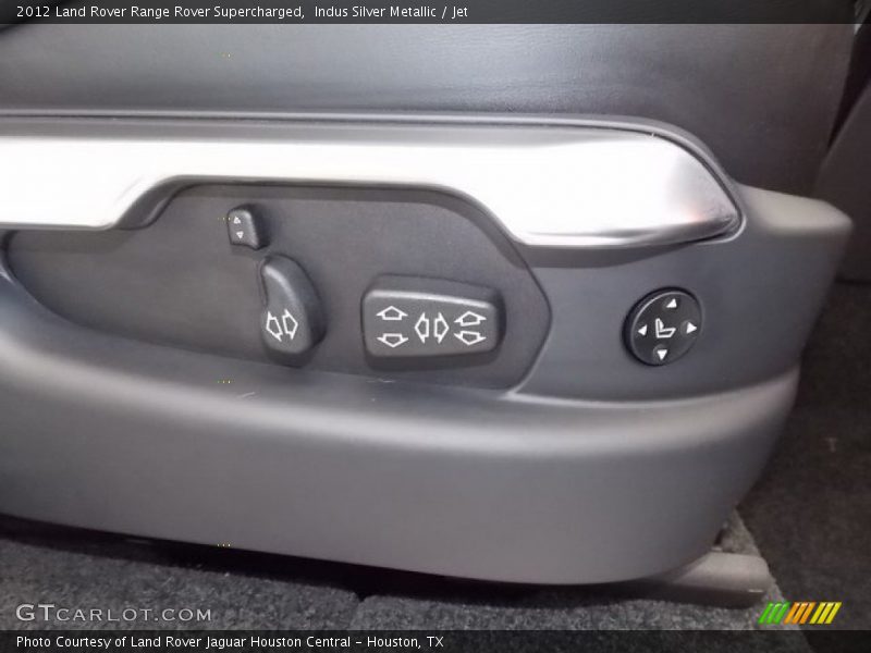 Indus Silver Metallic / Jet 2012 Land Rover Range Rover Supercharged