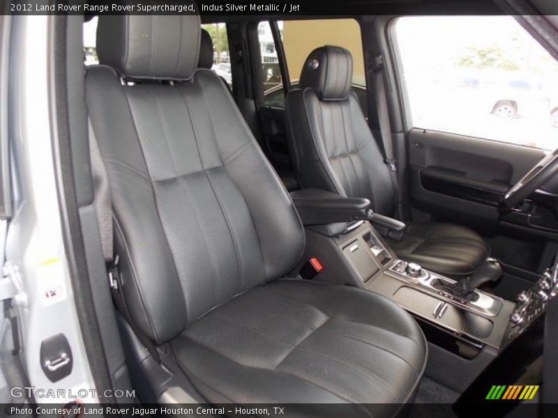 Indus Silver Metallic / Jet 2012 Land Rover Range Rover Supercharged