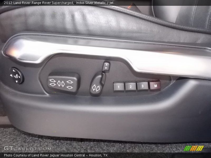 Indus Silver Metallic / Jet 2012 Land Rover Range Rover Supercharged