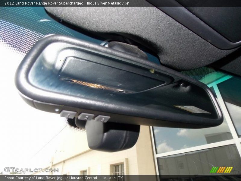 Indus Silver Metallic / Jet 2012 Land Rover Range Rover Supercharged