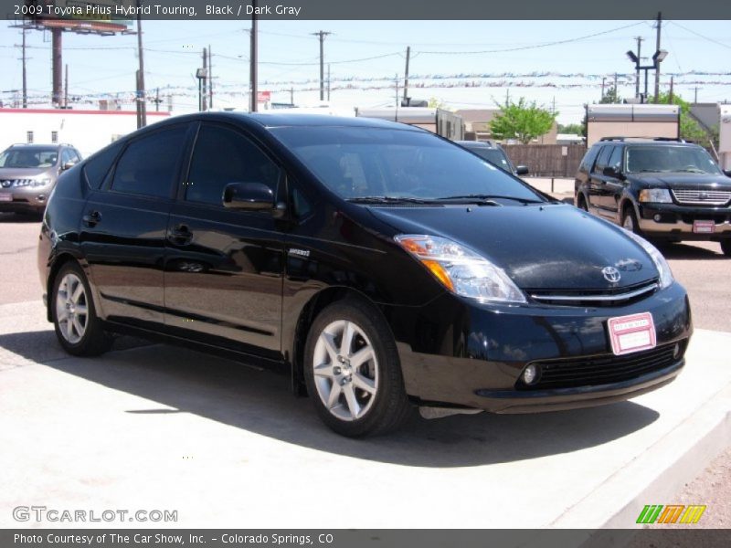 Black / Dark Gray 2009 Toyota Prius Hybrid Touring