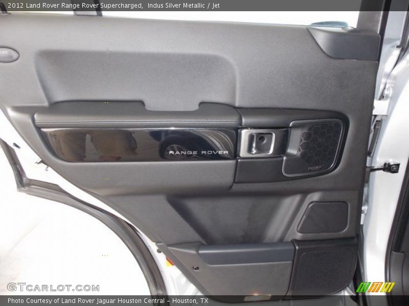 Indus Silver Metallic / Jet 2012 Land Rover Range Rover Supercharged
