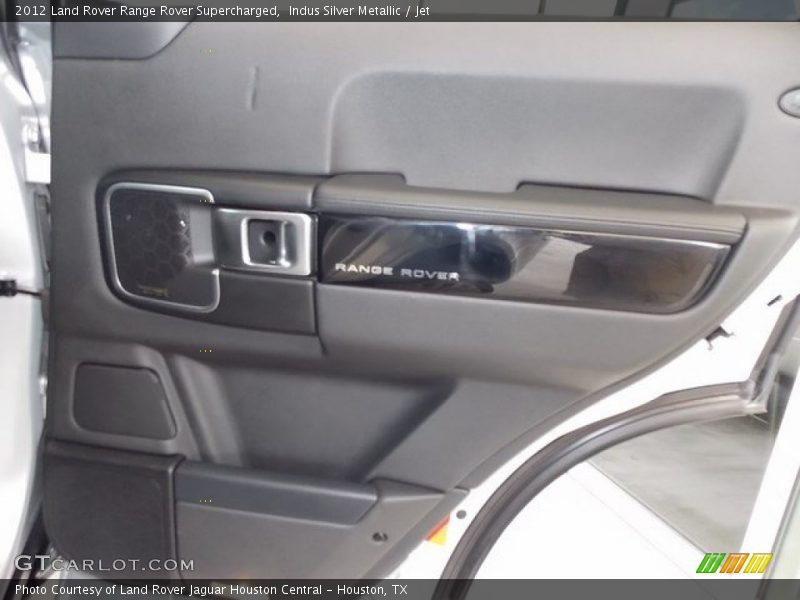 Indus Silver Metallic / Jet 2012 Land Rover Range Rover Supercharged