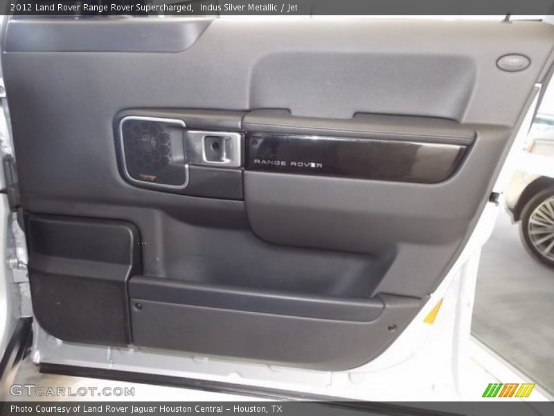 Indus Silver Metallic / Jet 2012 Land Rover Range Rover Supercharged