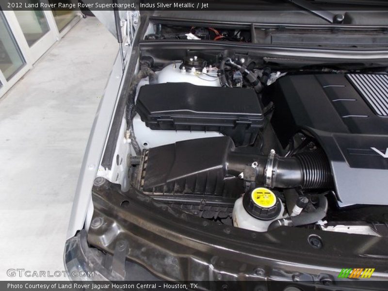 Indus Silver Metallic / Jet 2012 Land Rover Range Rover Supercharged