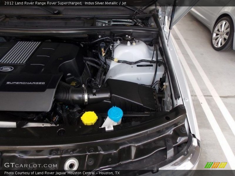 Indus Silver Metallic / Jet 2012 Land Rover Range Rover Supercharged