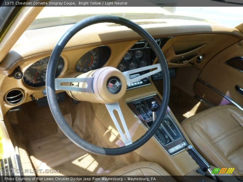 Dashboard of 1975 Corvette Stingray Coupe