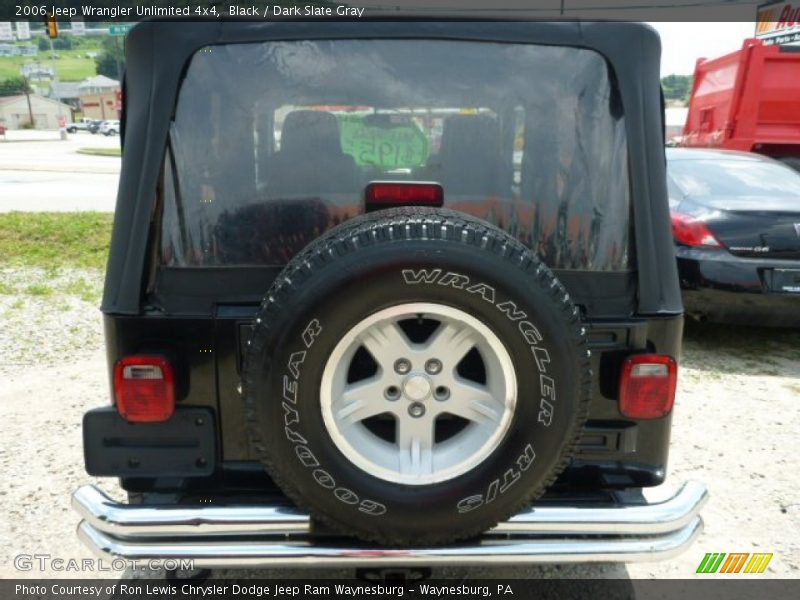 Black / Dark Slate Gray 2006 Jeep Wrangler Unlimited 4x4
