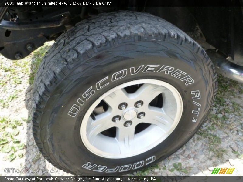 Black / Dark Slate Gray 2006 Jeep Wrangler Unlimited 4x4