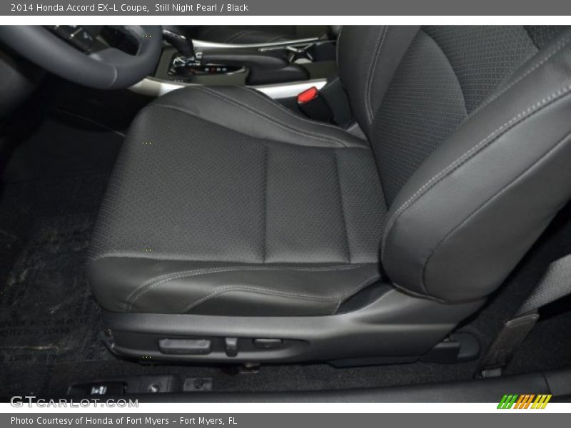Still Night Pearl / Black 2014 Honda Accord EX-L Coupe