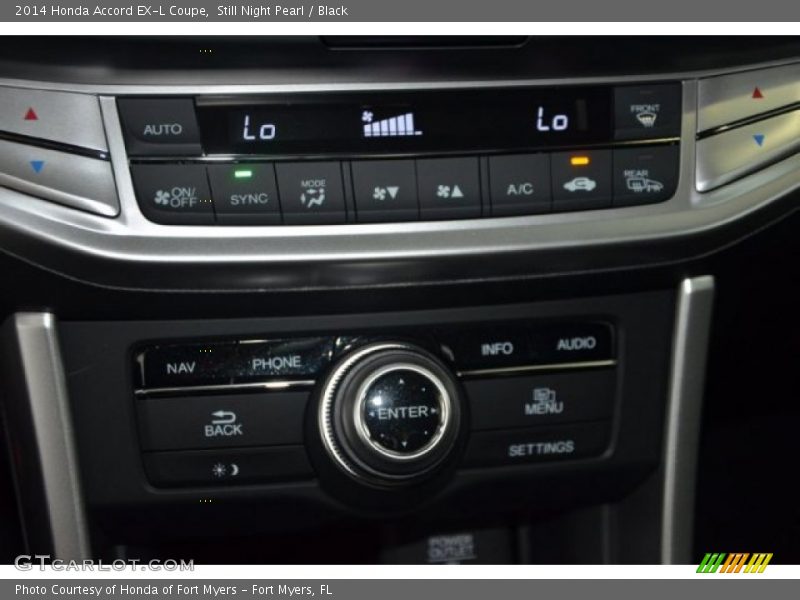 Still Night Pearl / Black 2014 Honda Accord EX-L Coupe