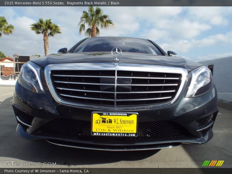 Magnetite Black Metallic / Black 2015 Mercedes-Benz S 550 Sedan