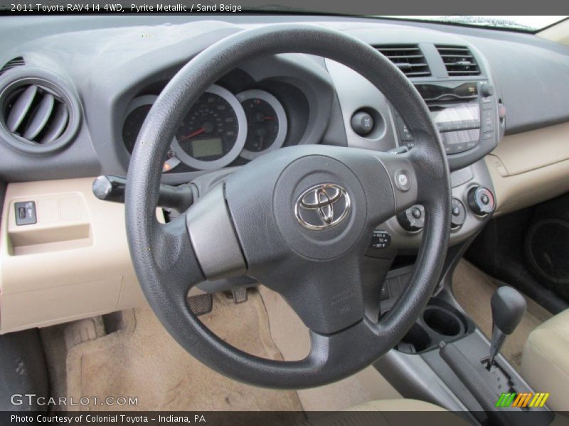 Pyrite Metallic / Sand Beige 2011 Toyota RAV4 I4 4WD