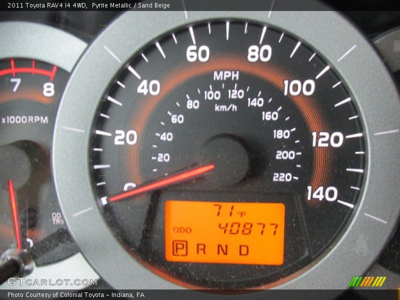 Pyrite Metallic / Sand Beige 2011 Toyota RAV4 I4 4WD