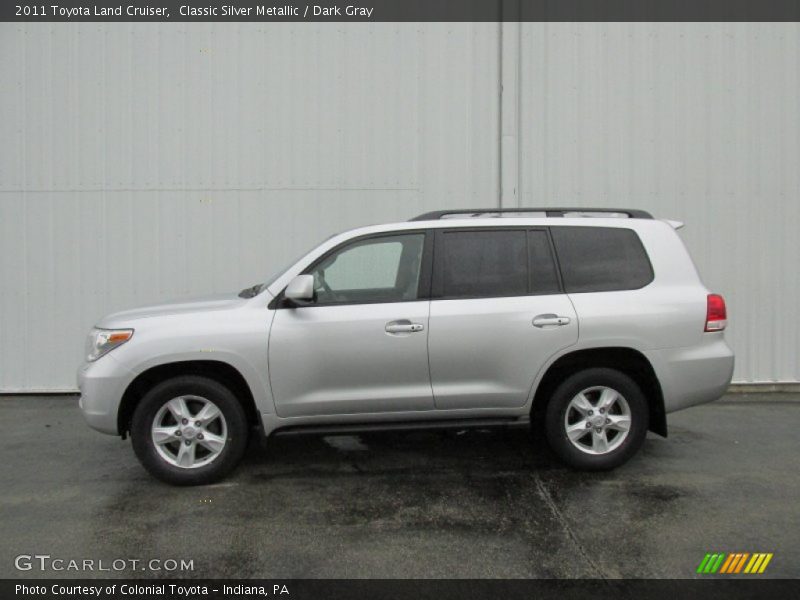 Classic Silver Metallic / Dark Gray 2011 Toyota Land Cruiser