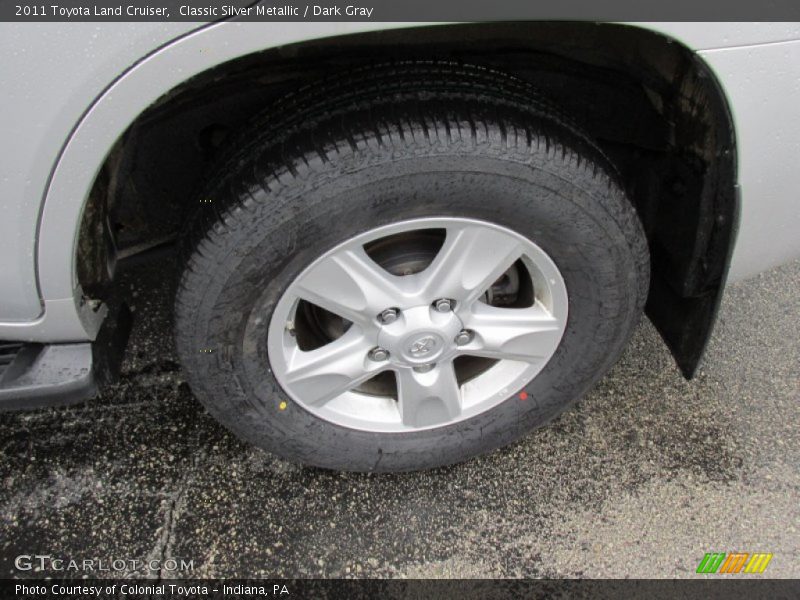 Classic Silver Metallic / Dark Gray 2011 Toyota Land Cruiser