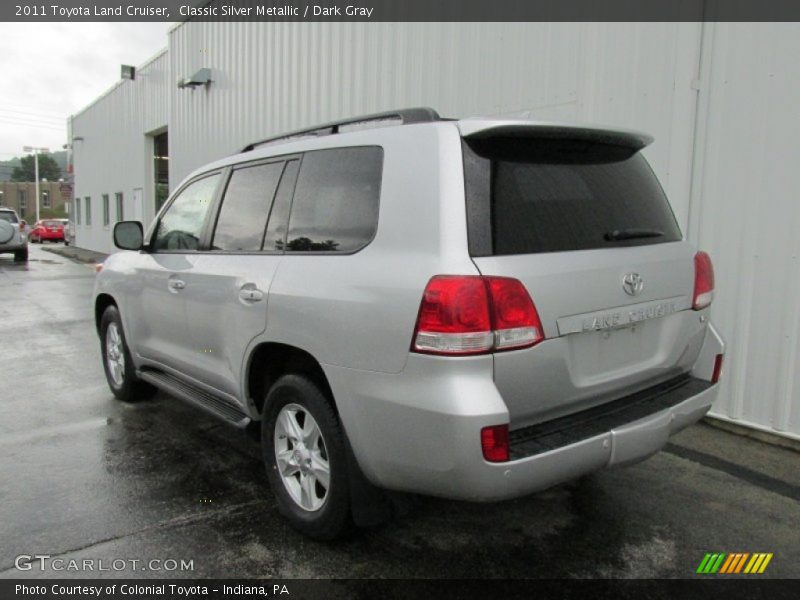 Classic Silver Metallic / Dark Gray 2011 Toyota Land Cruiser