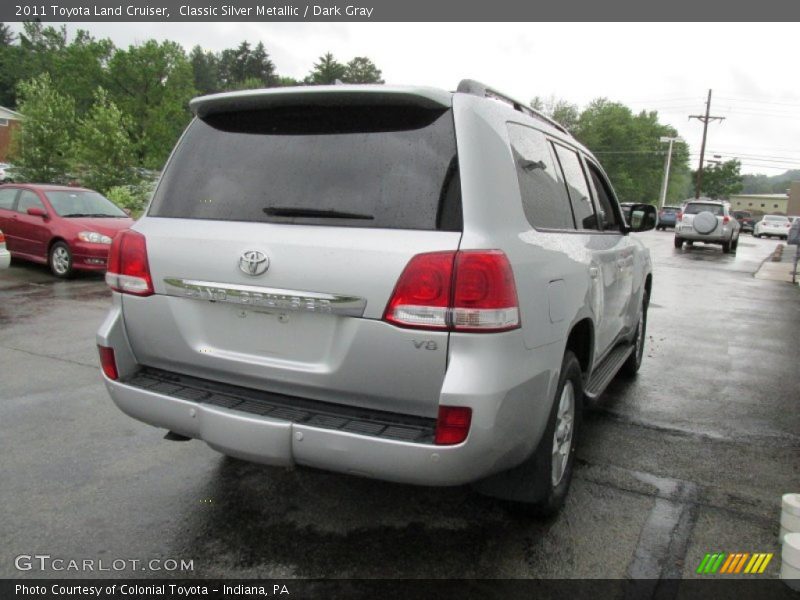 Classic Silver Metallic / Dark Gray 2011 Toyota Land Cruiser