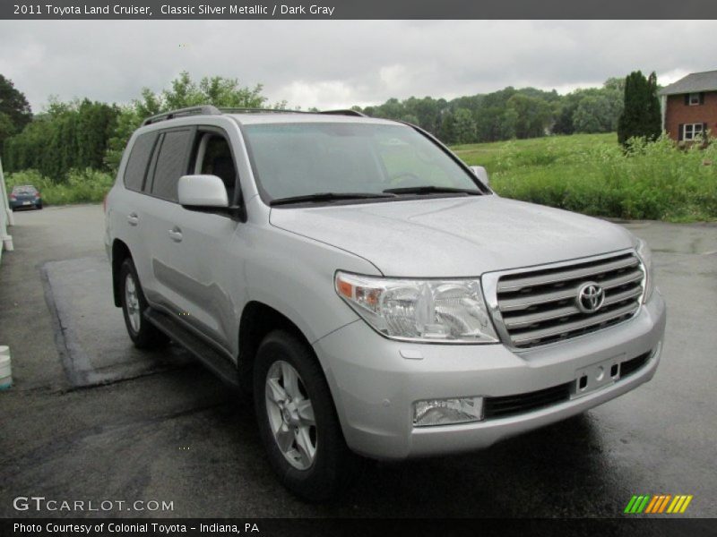 Classic Silver Metallic / Dark Gray 2011 Toyota Land Cruiser