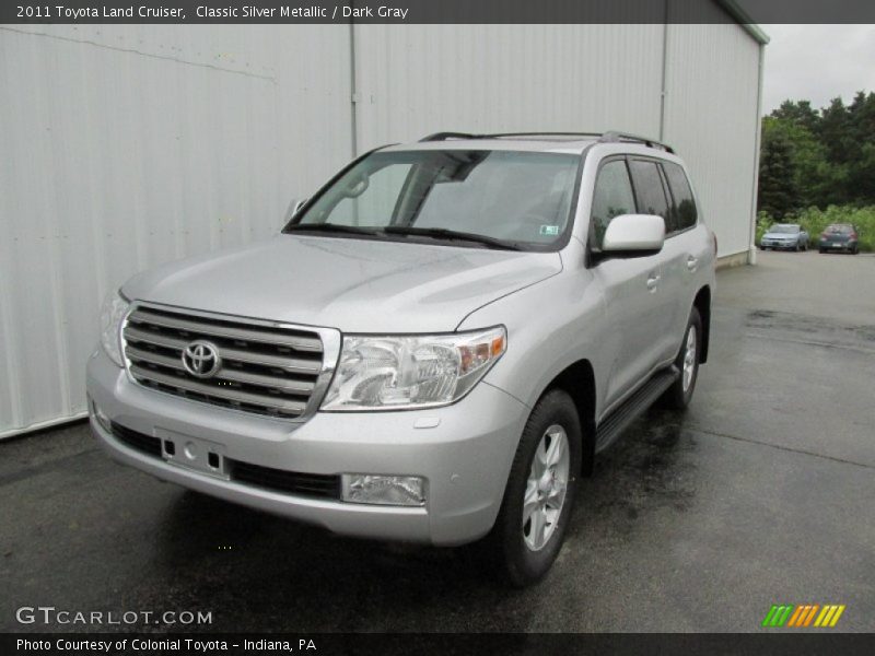 Classic Silver Metallic / Dark Gray 2011 Toyota Land Cruiser