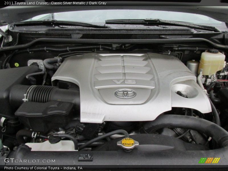 Classic Silver Metallic / Dark Gray 2011 Toyota Land Cruiser