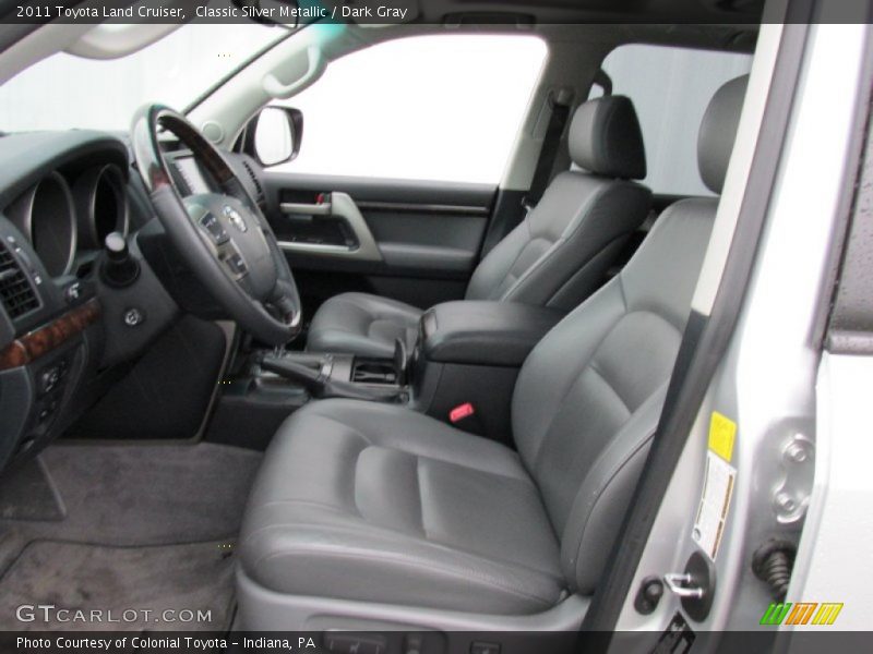 Classic Silver Metallic / Dark Gray 2011 Toyota Land Cruiser