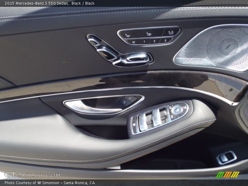 Black / Black 2015 Mercedes-Benz S 550 Sedan