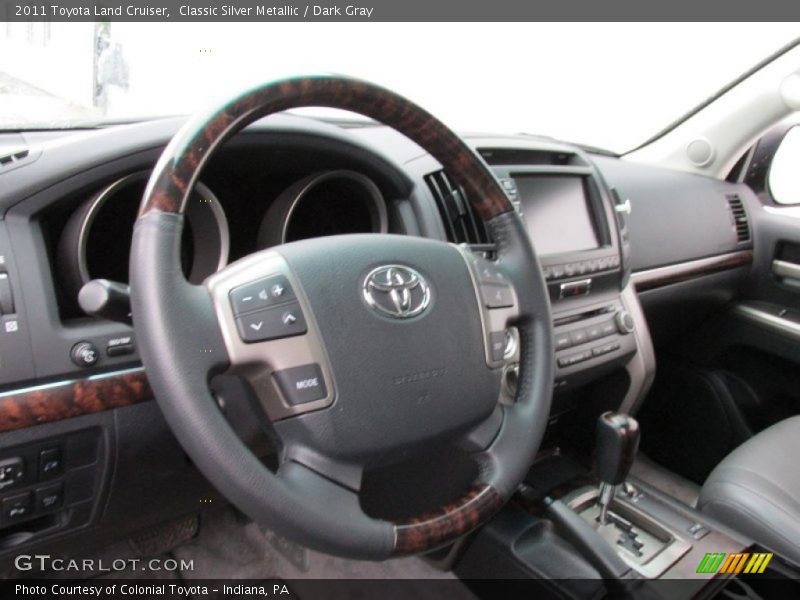 Classic Silver Metallic / Dark Gray 2011 Toyota Land Cruiser