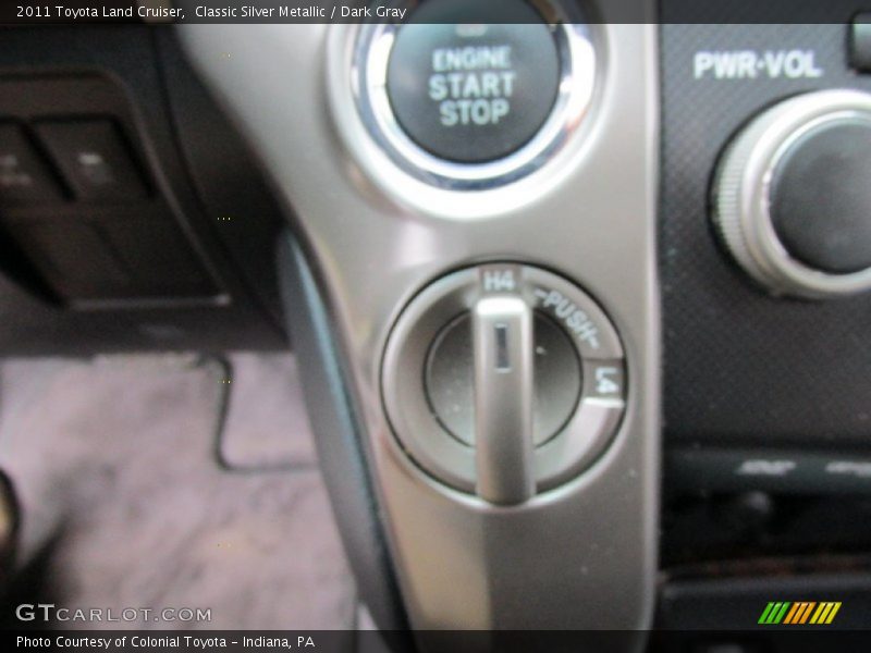Classic Silver Metallic / Dark Gray 2011 Toyota Land Cruiser