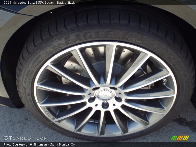 Black / Black 2015 Mercedes-Benz S 550 Sedan