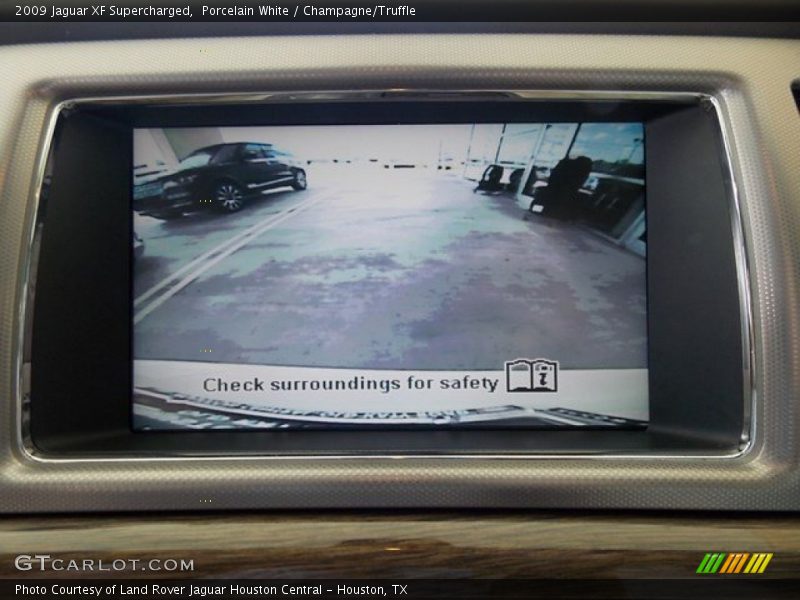 Porcelain White / Champagne/Truffle 2009 Jaguar XF Supercharged