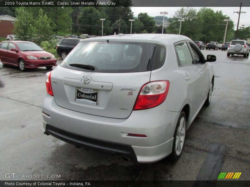 Classic Silver Metallic / Ash Gray 2009 Toyota Matrix S AWD