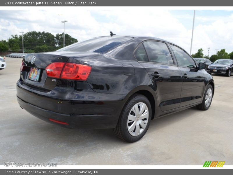 Black / Titan Black 2014 Volkswagen Jetta TDI Sedan