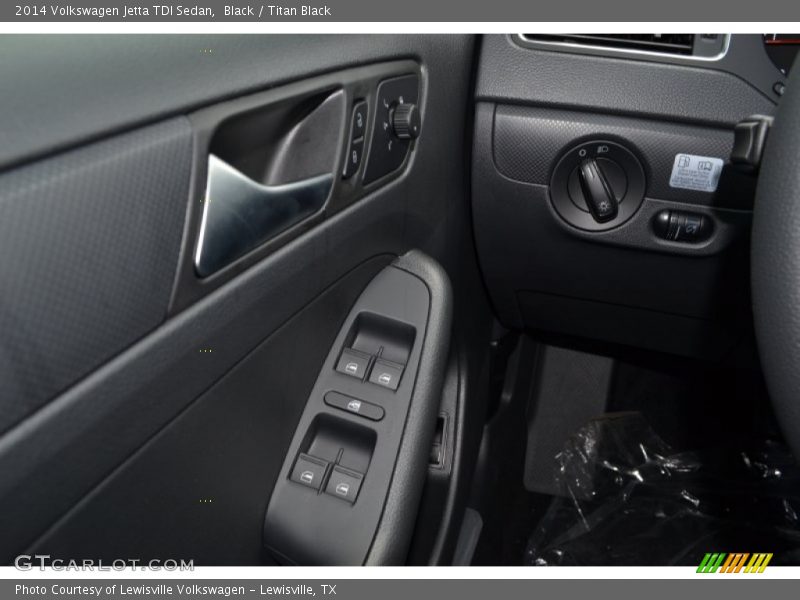 Black / Titan Black 2014 Volkswagen Jetta TDI Sedan
