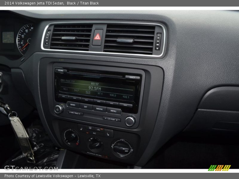 Black / Titan Black 2014 Volkswagen Jetta TDI Sedan