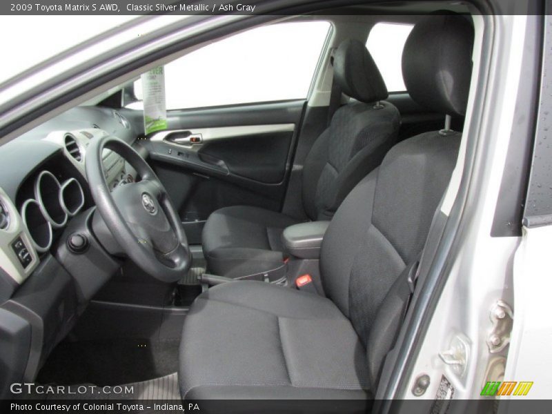 Classic Silver Metallic / Ash Gray 2009 Toyota Matrix S AWD
