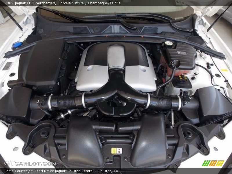  2009 XF Supercharged Engine - 4.2 Liter Supercharged DOHC 32-Valve VVT V8