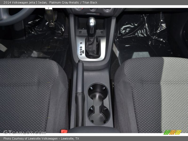 Platinum Gray Metallic / Titan Black 2014 Volkswagen Jetta S Sedan